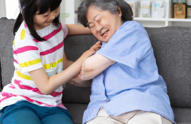 肩こり解消から孫とのふれあいを楽しもう！